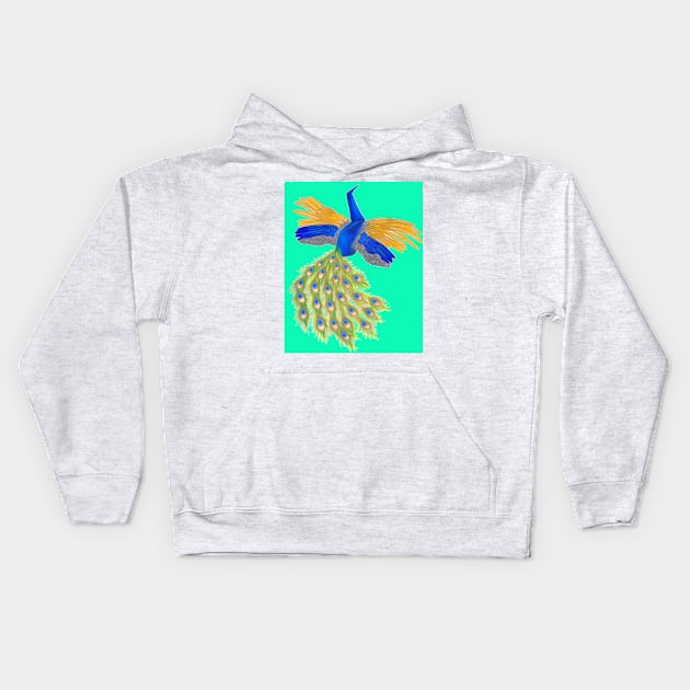 Paper Dreams Kids Hoodie by Art of V. Cook